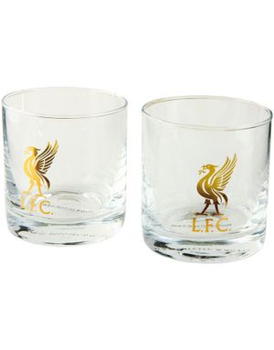 2 stk Licenseret Liverpool Whiskeyglas