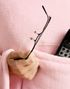 Snug Rug Deluxe Fleece Pledd i Lys Rosa 152x214 cm