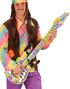 Oppustelig Hippiemønstret Elguitar - 105 cm