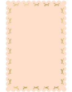 Rosa Papirduk med Gullfarget Sløyfer 120x180 cm - Unicorn Party