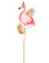 12 stk Kagedekorationer med Guldmotiv - Flamingo Gold