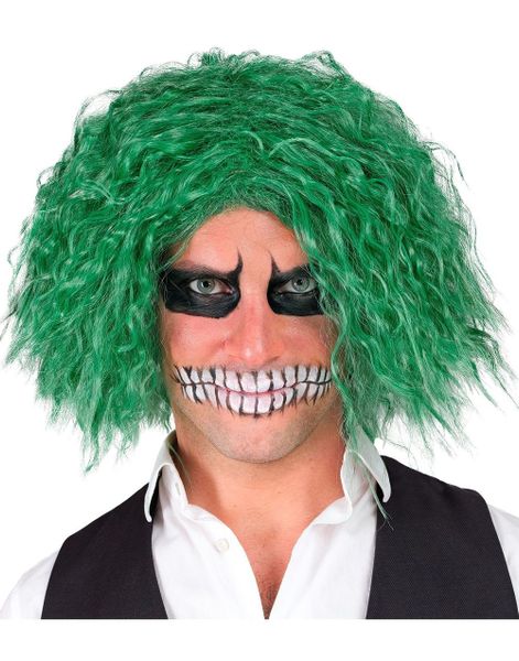 Grønn The Joker Inspirert Parykk