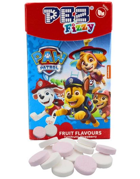 Pez Fizzy Paw Patrol Flip Top Box 30 gram
