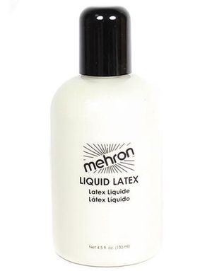 CLEAR Liquid Latex 133 ml Mehron Flydende Latex