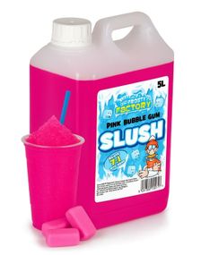 1785542400_6Pink Bubblegum Slush Koncentrat - 40 Liter Færdig Slush - Crazy Factory