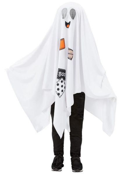 Boo Ghost - Unisex Spøkelsekostyme til Barn