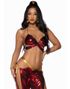 Sexy Ruby Desert Princess kostyme 2 Deler