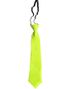 Gult Neon Slips med Paljetter
