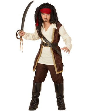 Komplet Piratkostume til Børn