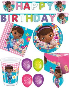 Festpakke til 8 Personer - Doc McStuffins