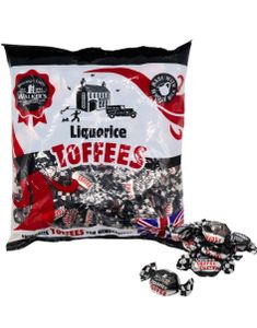 1 kg Walkers Nonsuch Liqurice Toffee Bag