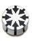 Black Ninja Star - Piercing Plug