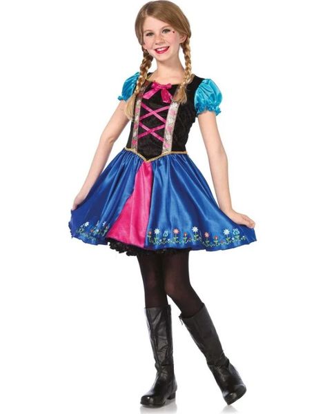 Fairytale Alpine Princess - Frost/Frozen Inspirert Kostyme til Barn