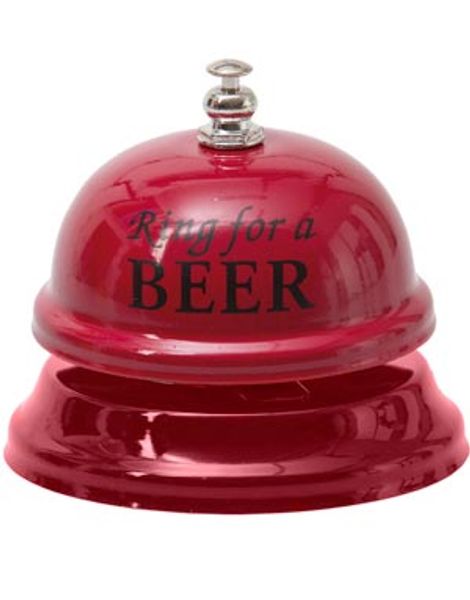 Ring for a Beer - Rød Ringebjælde