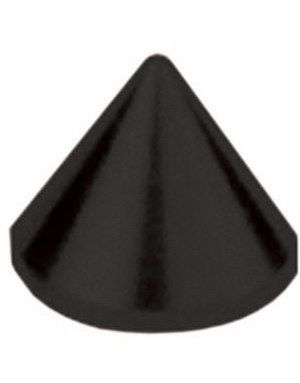 Metallic Point - Sort Dermal Anchor Kugle