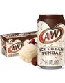 12 stk A&W Ice Cream Sundae - Koffeinfri 355 ml Limited Edition (USA Import) - Helt Brett