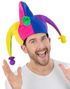 Neon Regnbue Farget Hoffnarr Hatt