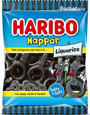 Haribo Salte Sutter - Lakridsutter 80 gram