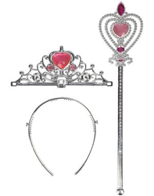 Prinsesse Sett - Tiara og Stav