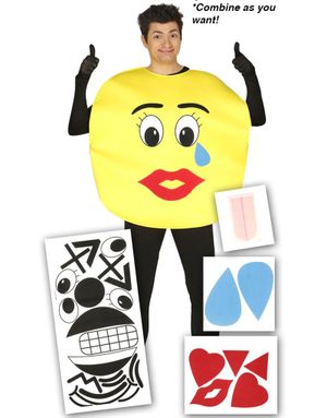 DIY Emoji Kostume - Tilpas Selv Emoticons