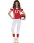 Quarterback Rugbyspiller Damekostyme - S