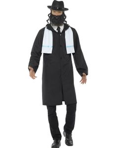 Rabbiner Herrekostume med Hat