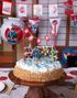 5 Delers Kake Dekorasjonsett - Ninjaparty