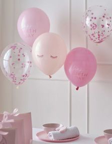 5 stk 30 cm Ballongsett - Pamper Party