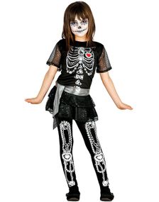 Diamond Skeleton Børnekostume