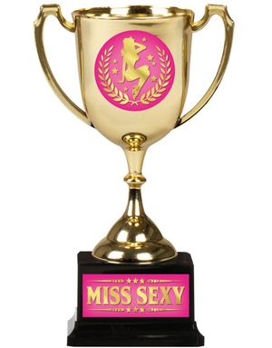 Miss Sexy - Gullfarget Pokal 19 cm