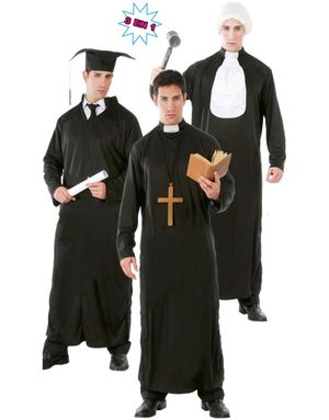 3 i1 Eksamen / Præst / Dommerkostume
