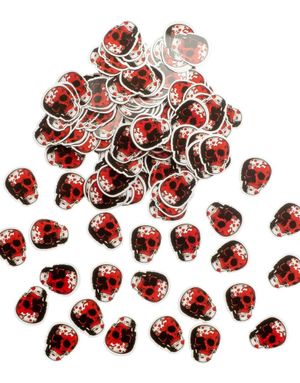 Blodig Hodeskalle Bordkonfetti 20 g - Blodig Halloween
