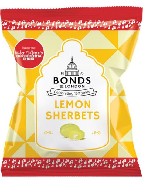Lemon Sherbets - Bonds of London 130 gram (UK)