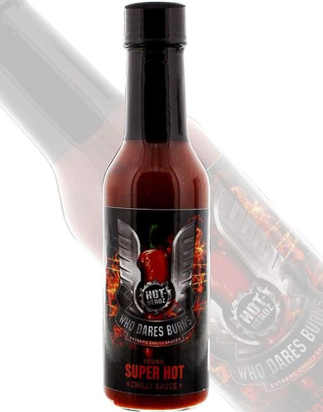 Who Dares Burns! Original SuperHot Chillisauce