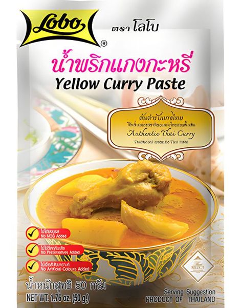 Lobo Yellow Curry Paste 50 gram (Thailand)