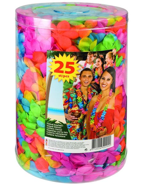 25 stk Hawaii-Kranser PARTYPAKKE!