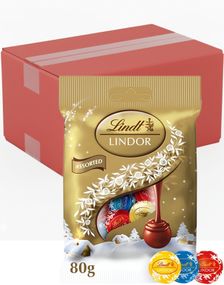 1782777600_616 stk Lindt Lindor Assorted - Forskellige Chokolade Trøfler med Fyld - Hel Æske 1,28 kg