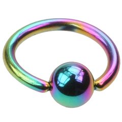 Multi Color Bold Closure Ring