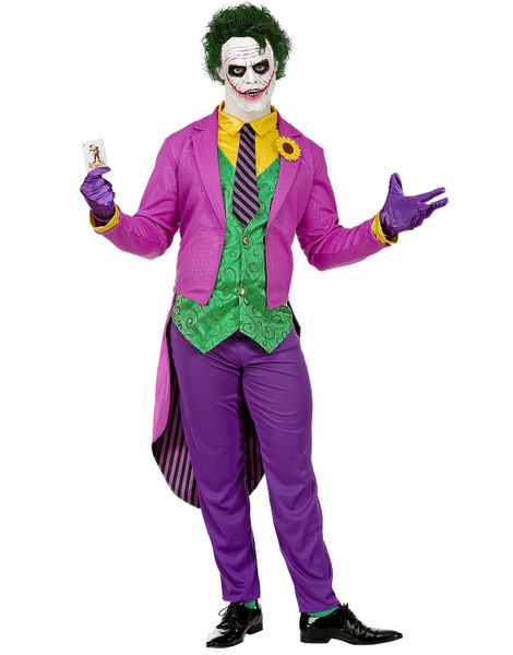 Mad Joker Inspireret Kostume til Mænd