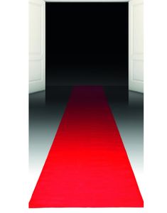 450x60 cm Rød Løber - VIP Party
