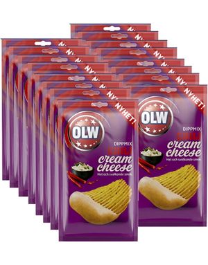 16 stk Chili Cream Cheese Dipmix - Smak av Chili og Kremet Ost - Hel Eske 384 gram