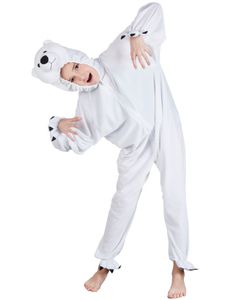Isbjørnekostume i Plys til Børn