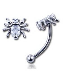 Diamond Spider - 1.2 x 8 mm Øjenbrynspiercing