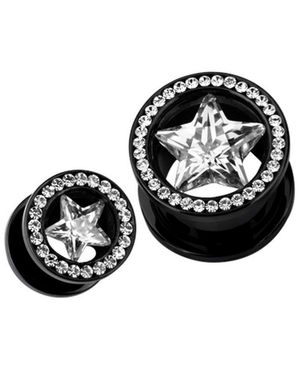 Diamond Star - Sort Piercing Tunnel