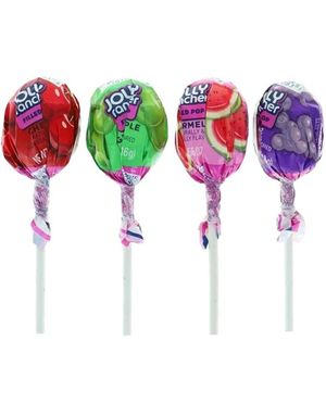 DATO PRODUKT - 1 stk Jolly Rancher Filled Pop - Kærlighed med Fyld i Forskellige Frugtsmage