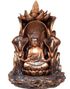 Thai Buddha Lotus Backflow Røkelsesbrenner 13,5 cm