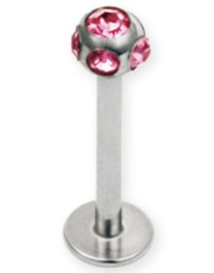 Diamond Bold Labret - Rosa
