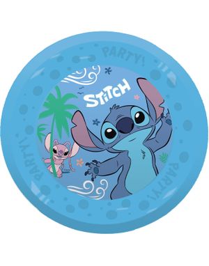 Gjenbrukbar Tallerken i Plast 21 cm - Stitch & Angel