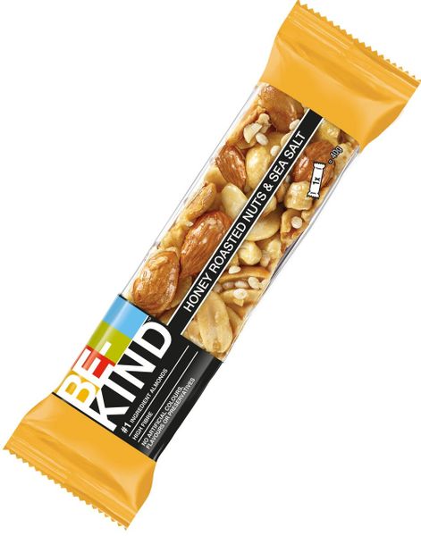 Be-Kind Bar- Honey Roasted Nuts & Sea Salt 40 gram