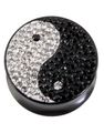 Diamond Yin Yang - Piercing Plug